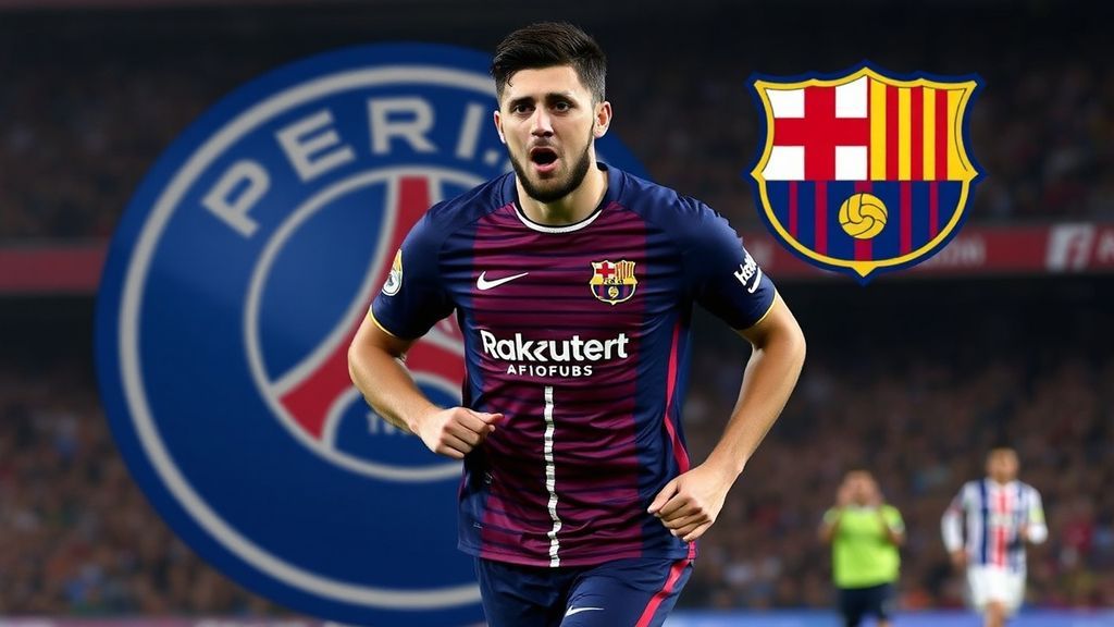 震惊！巴萨天才中场费尔南德斯转投大巴黎 签约至2030年穿27号战袍