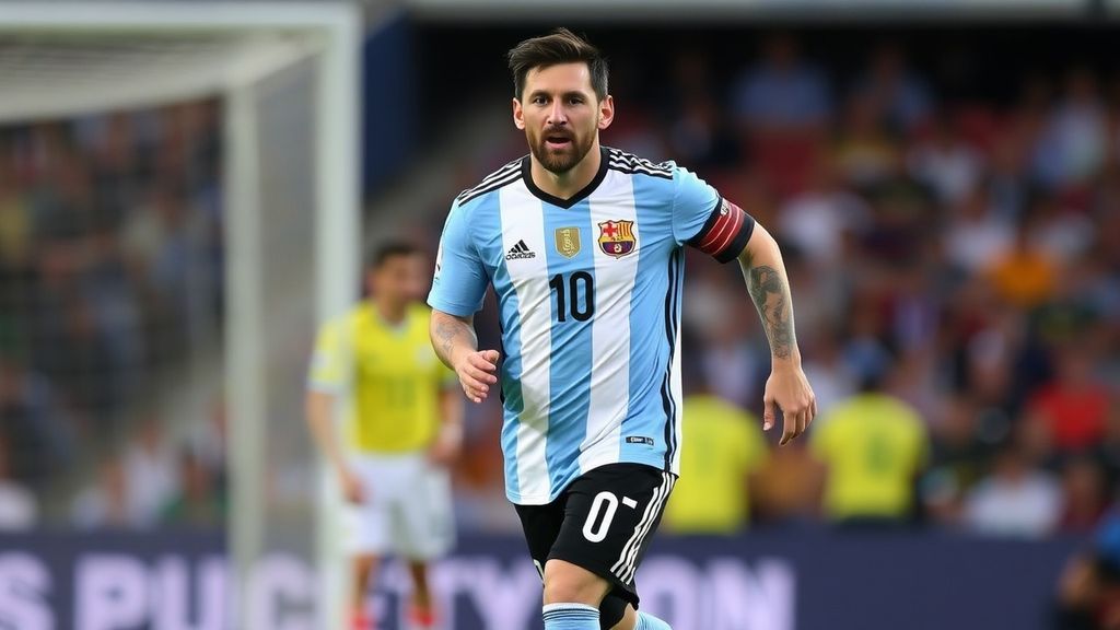 斯卡洛尼表态梅西世界杯参赛存疑，38岁球王自主决定去留